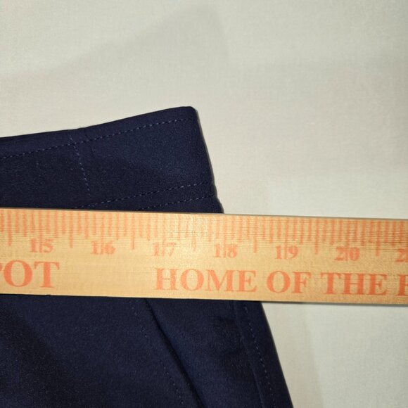 Under Armour Match Play Mens 36x32 Navy Blue Stretch Waist Chino Golf Pants - Picture 8 of 10